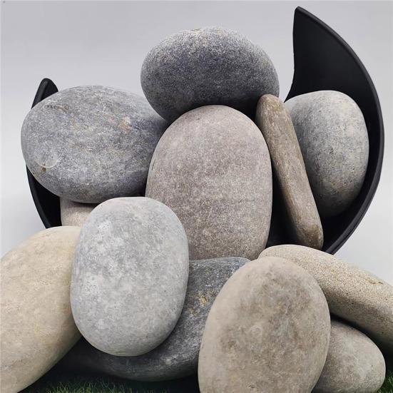 Flat Smooth Pebbles Art Painting River Rocks Natural Stones for Crafts DIY Art Supplies Garden Decoration