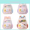 Rabbit Bear Plush Decoration Kids Cartoon Backpack For Oxford Fabric Breathable School Bag
