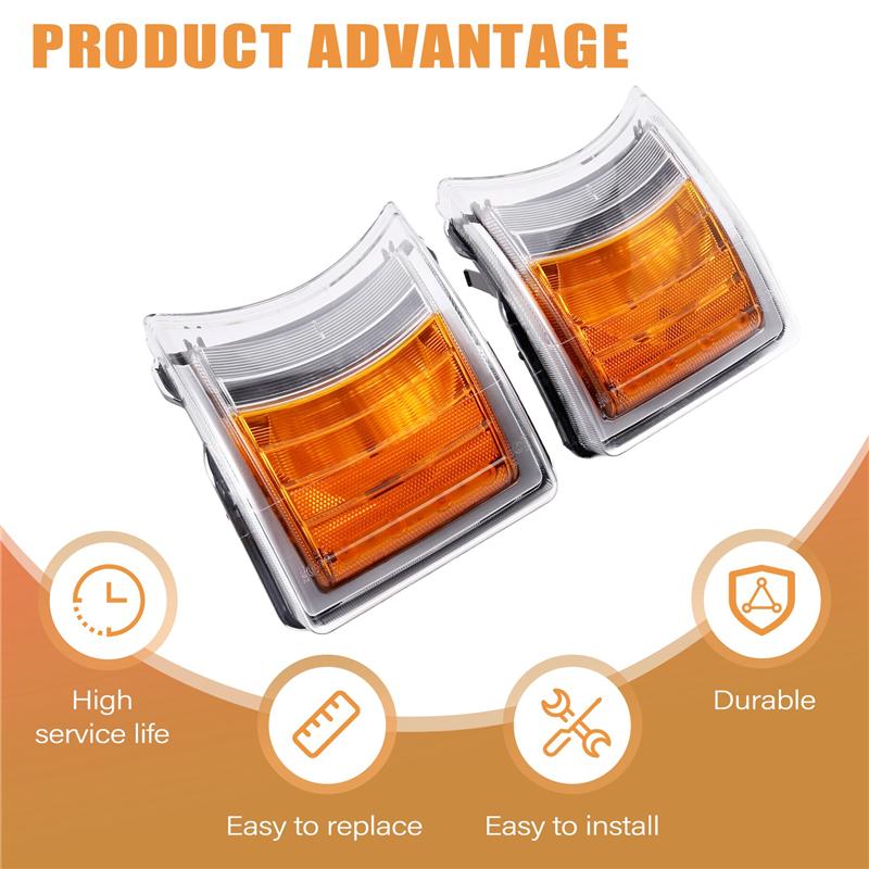 Fit For Scania Truck R730 P450 R420 R500 R520 R620 1 Pair Corner Lamp LED Side Turn Signal Light 1387155 1385410