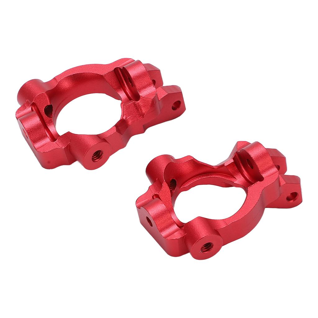 2 BUC Metal Fuzete Fata Blocuri Caster Portfuzeta pentru Masina RC Losi Lasernut U4 110Rosu