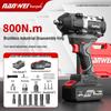 Nanwei 800N Heavy-Duty Electric Brushless Impact Wrench with Lithium Battery