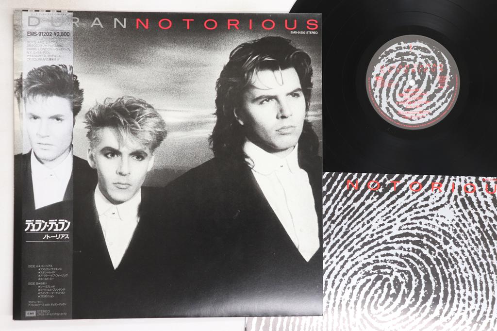 LP Record DURAN DURAN - Notorious EMS91202 EMI 1986 Japan Obi Rock Used