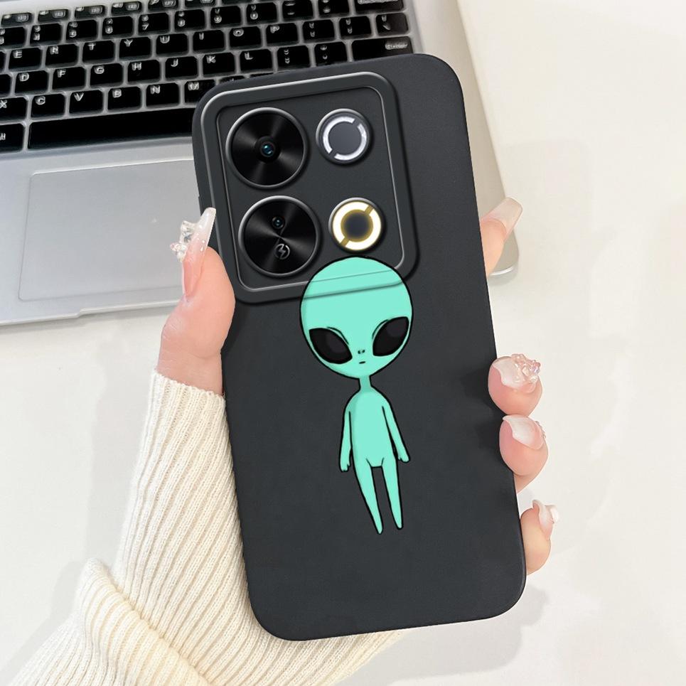 Luxury Fashion Coque For Itel P65 P671L Etui Moon Night Gothic Painting Phone Cases For ItelP65 P 65 Coques Soft Silicone Covers