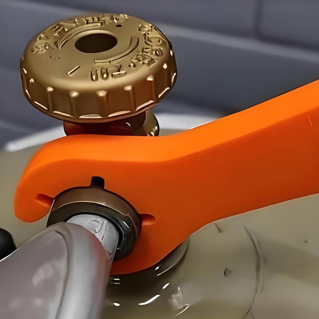 Valve Wrench Multifunctional Double-head Wrench Pressure Reducing Valve Spanner for Plumbing Automotive HVAC RV Repair