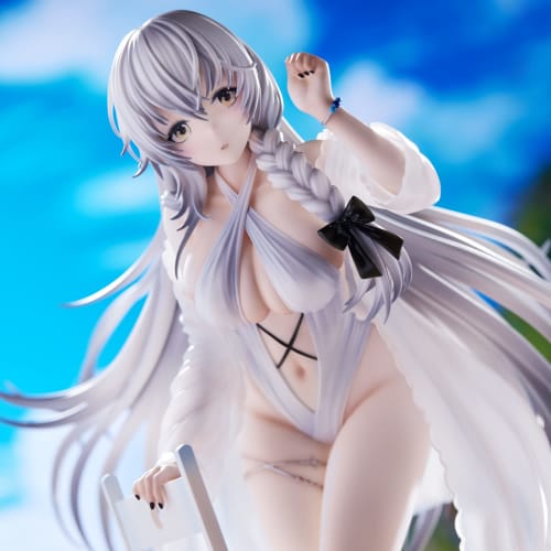 UNION CREATIVE "Azur Lane" Hermione Pure White Holiday Ver. Non-scale PVC & ABS Painted Complete Figure