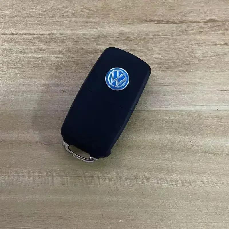 Auto Schlüsselaufkleber Auto Control Schlüsselanhänger Abzeichen Zubehör für Volkswagen VW Rline R GTI Golf Polo Passat Magotan Tiguan Bora Jetta