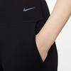 Nike Jogger Wygodne Legginsy Slim Fit z Wysokim Stanem Damskie Legginsy Czarne FV7925-010
