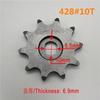 Small Chain Wheel Electric Bicycle Scooter Gear  8T 9T 10T 11T 25H T8F 410 420 428 Suitable for MY1020 BM1109 ZY1020 Motor