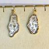 Women's Earrings 1 Pair Creative Personalized Clock Shape Handmade Earrings KTJ