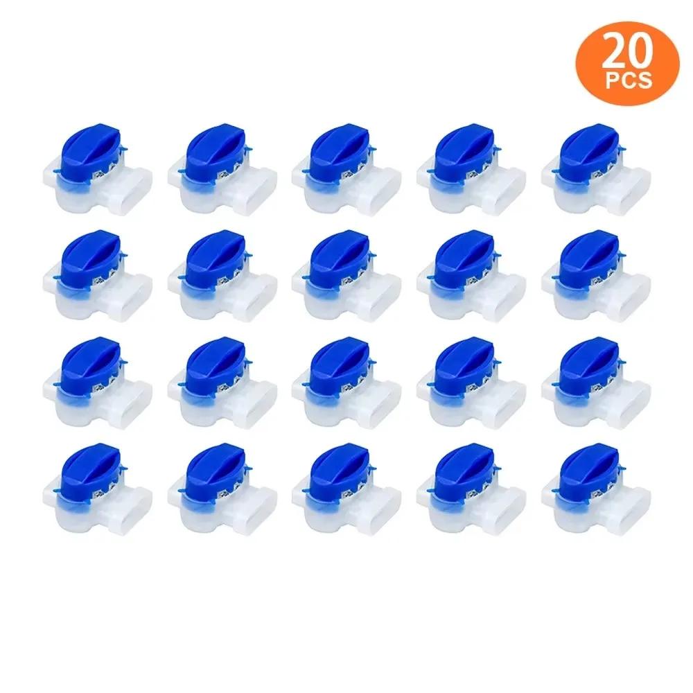 100-10pcs Cable Connector for Robotic Lawnmower Terminal 3 pin Electrical IDC 314 Wire Connectors Robotic Lawn Mower Connectors