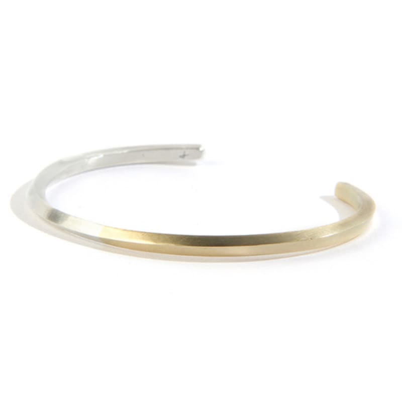 SEWNSWEN SEWN SUEN silber GOLD KOMBI TWIST ARMREIF