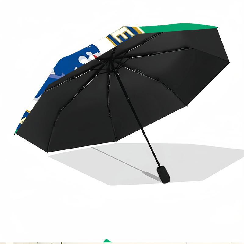 Parasol z nadrukiem Chelsea F.C. Automatyczne otwieranie i zamykanie, Przenośny składany parasol, na zewnątrz, do dojazdów, na wycieczkę kempingową, Idealny prezent urodzinowy