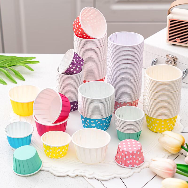 Disposable Rolled-Edge Baking Cups