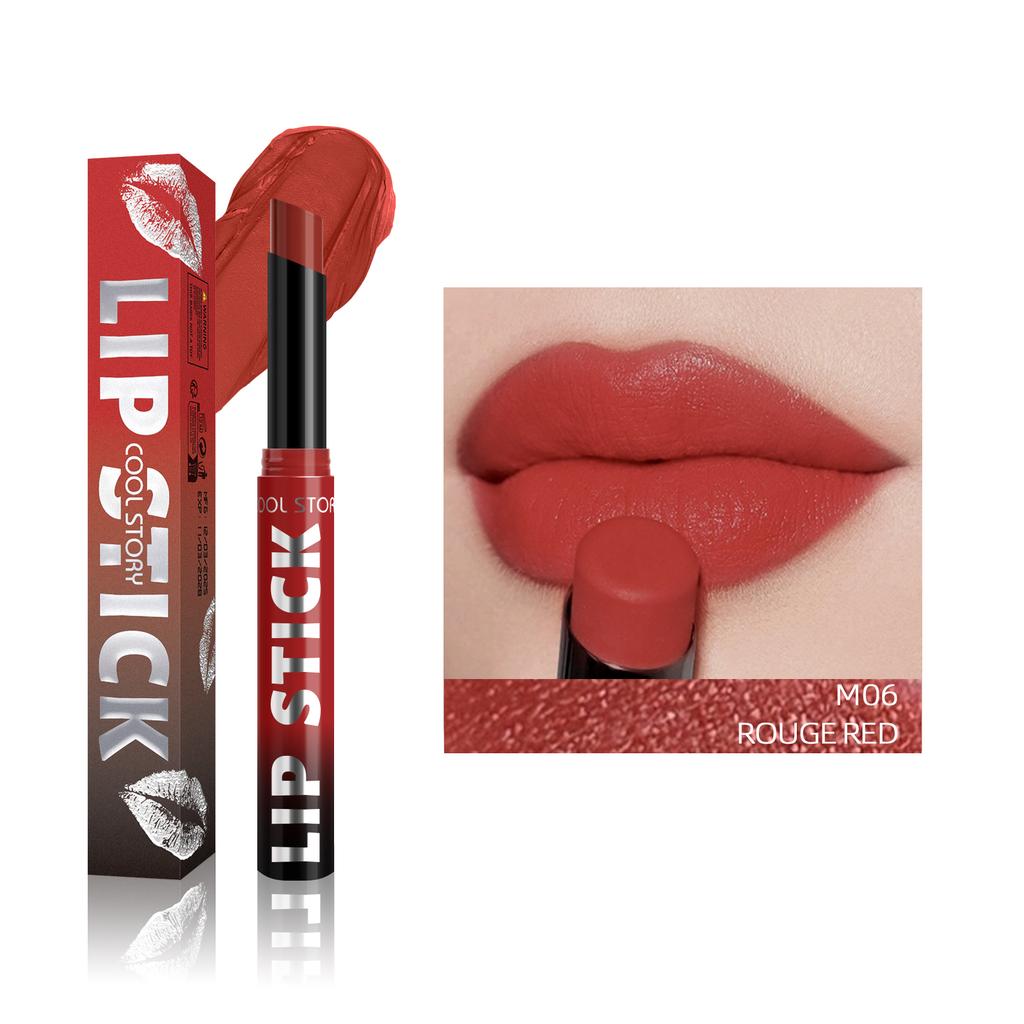 8 Colors Matte Lipstick Pencil Waterproof Long Lasting Non-Stick Cup Lip Stain Tint Beauty Nude Lipstick Pen Makeup Cosmetics