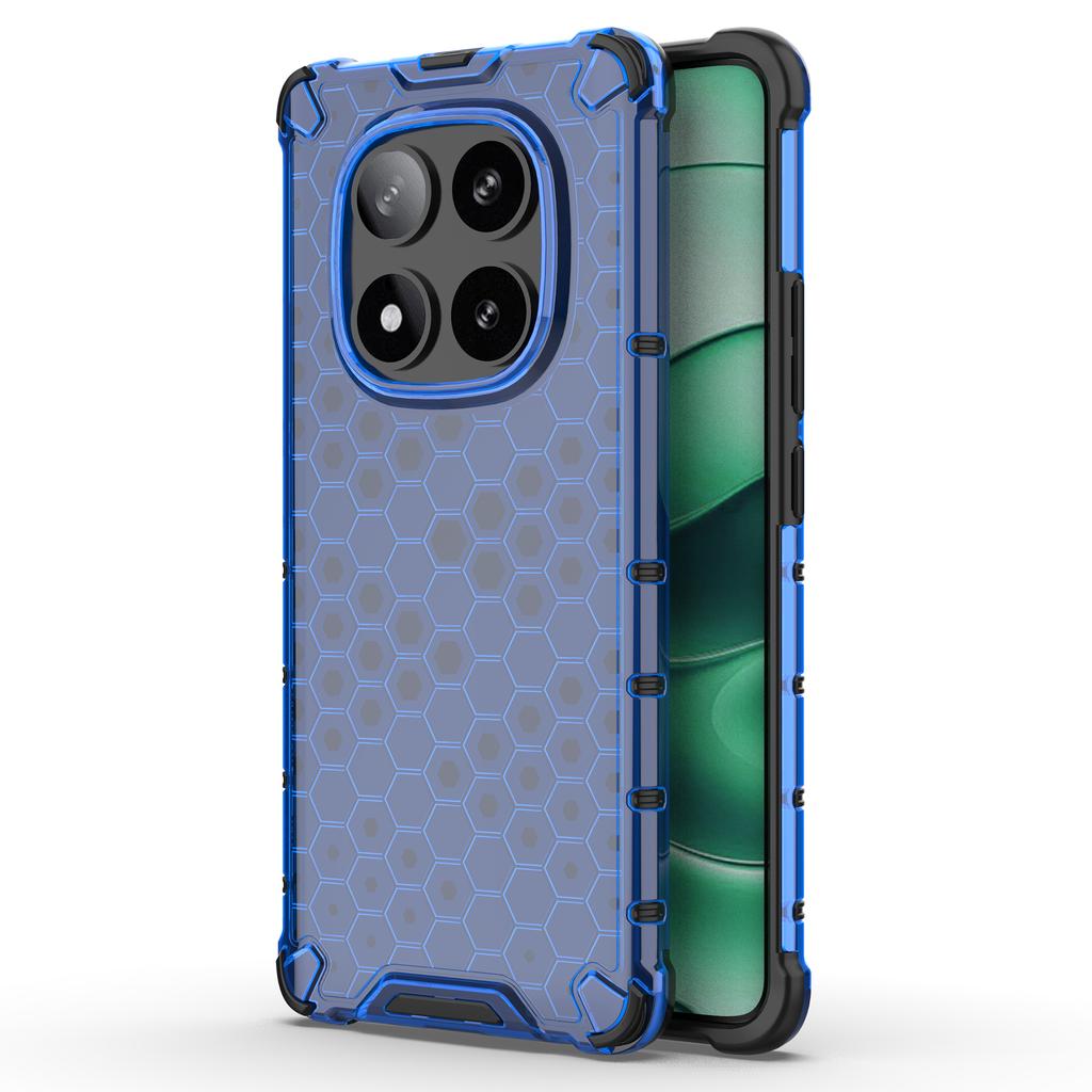 For Xiaomi Redmi Note 14 Pro 5G/Poco X7 5G Case PC+TPU Phone Cover Honeycomb Shape