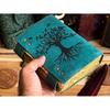 Kožený zápisník Strom života - Zápisníky z pravej kože pre ženy - Krásny zápisník na skice, cestovný zápisník, prázna kniha kúziel