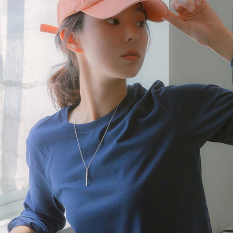 BICYCLE TROPHY S.S chain necklace 19 (long pendant / all surgical steel)