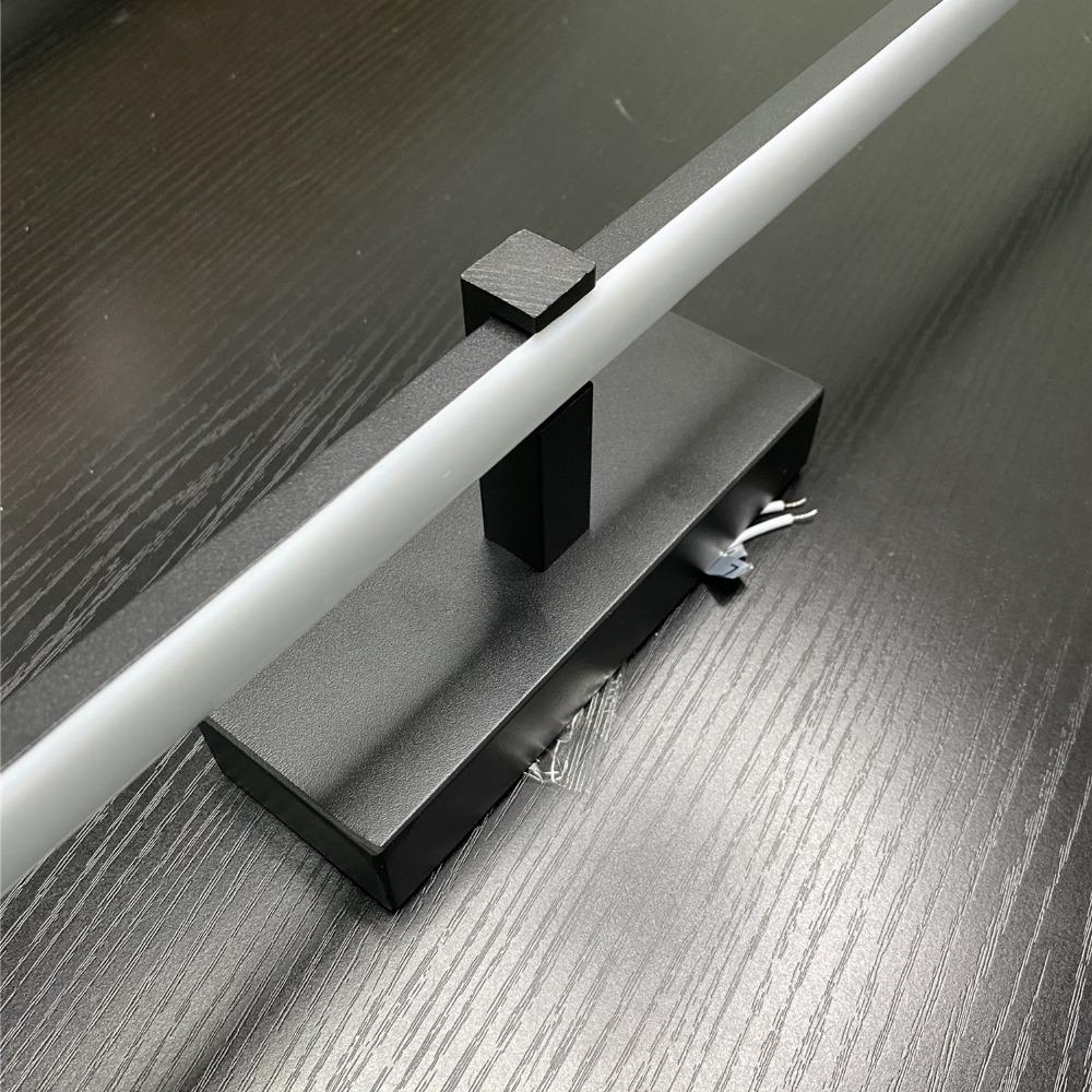 Black Wall Lamp Vanity Mirror Front Lights 40CM Sink Lights LED Light Bar Warm White Wall Lamp Bathroom Wall Lights