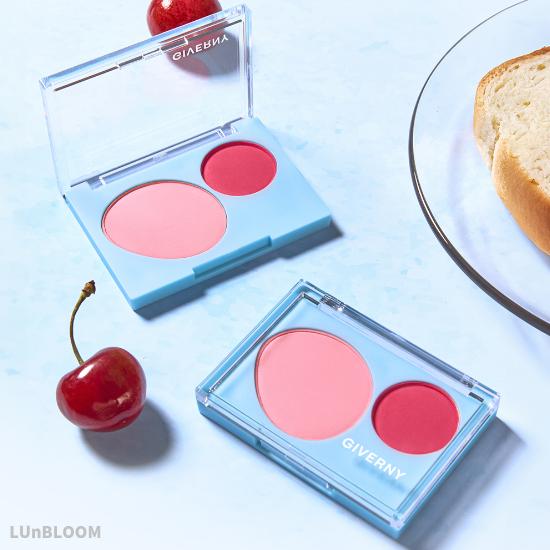 GIVERNY Fluffy Dual Blusher 7.4g