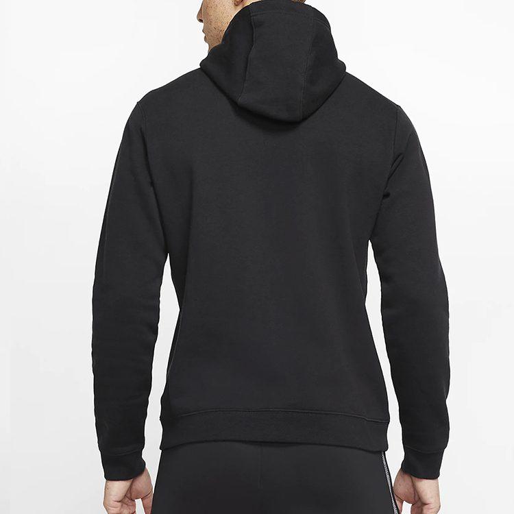 Nike Sweatshirts Men's Black Hooded Moderate Regular AR3239-010