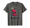 Marvel Comics Retro Classic Deadpool Monday Darts Game T-Shirt