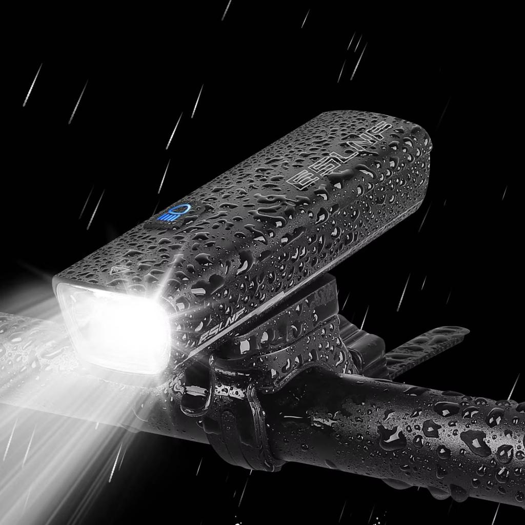 Bicycle Light 1000LM Front Bike Light IPX6 Waterproof MTB Handlebar Light Aluminum Alloy Charging Flashlight Highlight Cycling L