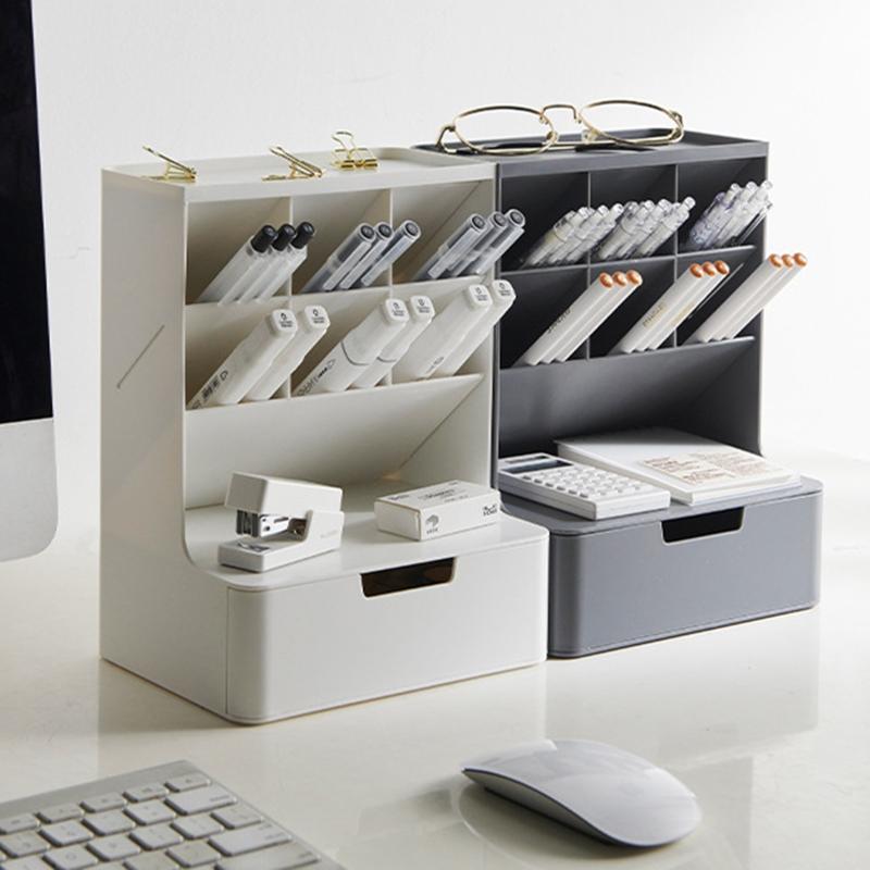 Stacking Makeup Organizer Holder for Bedroom Vanity Office Desk Organizer Holder