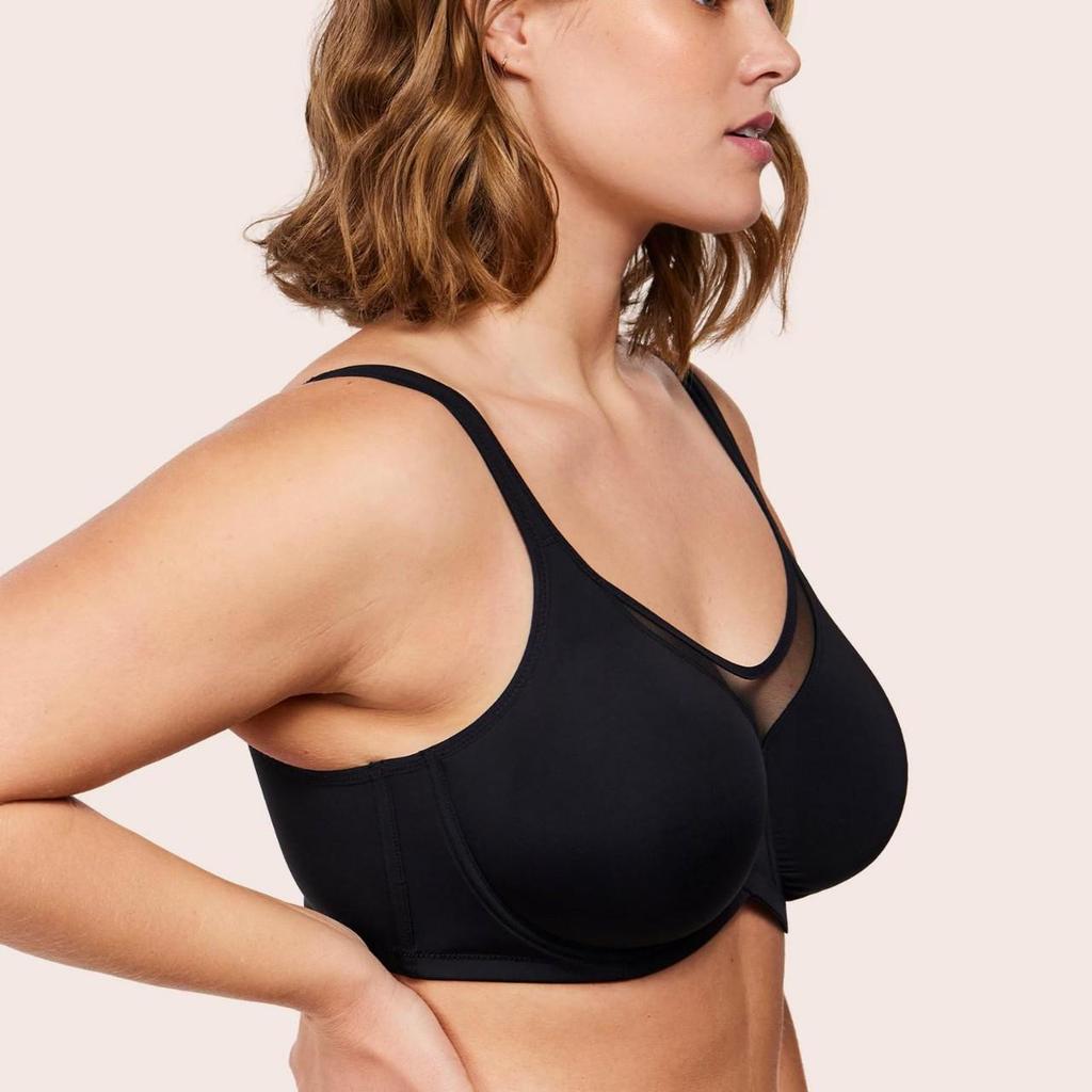Underwire Unlined Plus Size T-Shirt Bra - Minimizes Large Busts