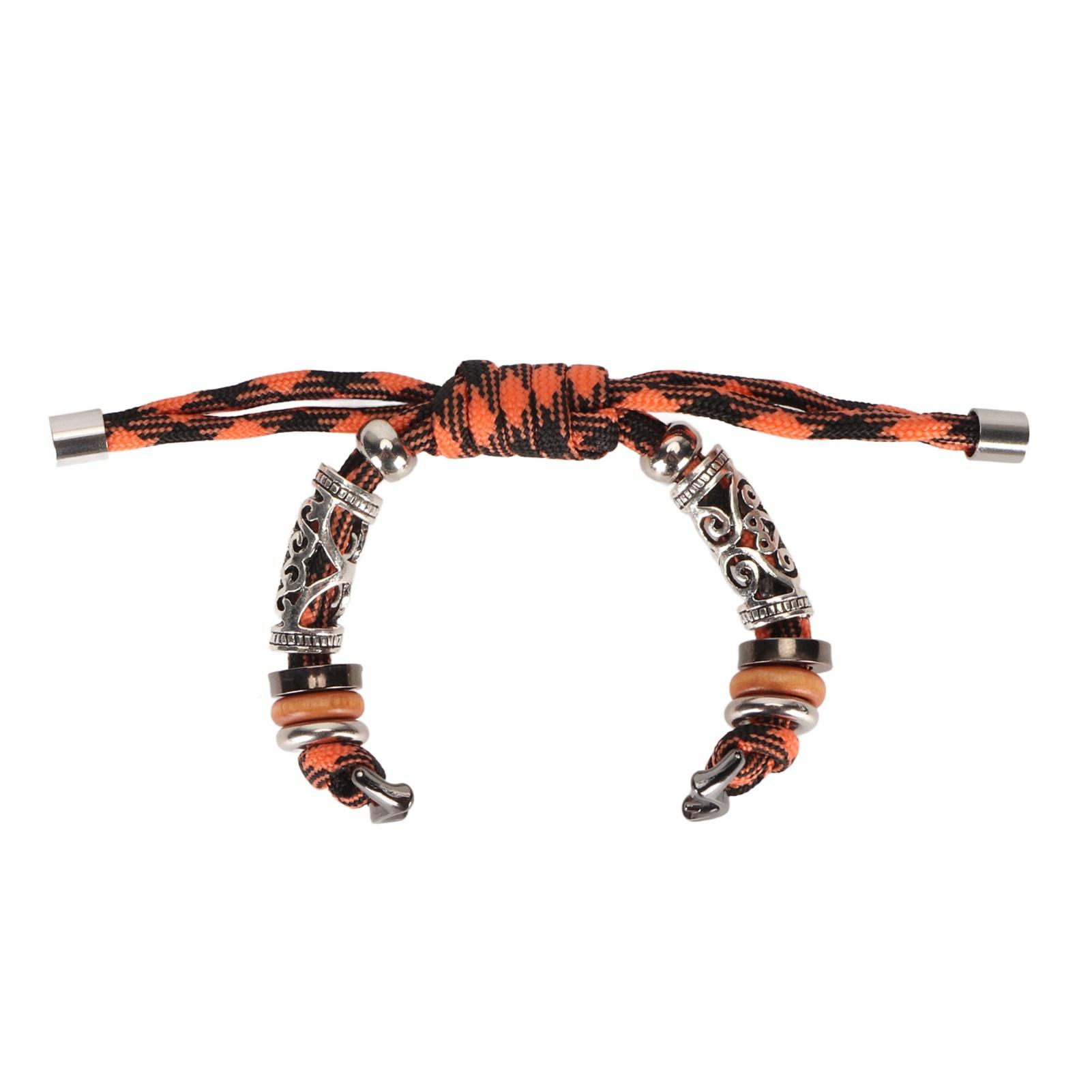 

Сменный ремешок для умных часов, стильный, сотканный вручную, нейлоновый эластичный сменный ремешок для Xiaomi Mi оранжевый