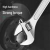 Universal Adjustable Wrench Tool Set - Large Opening & Small Wrench for Plumbing