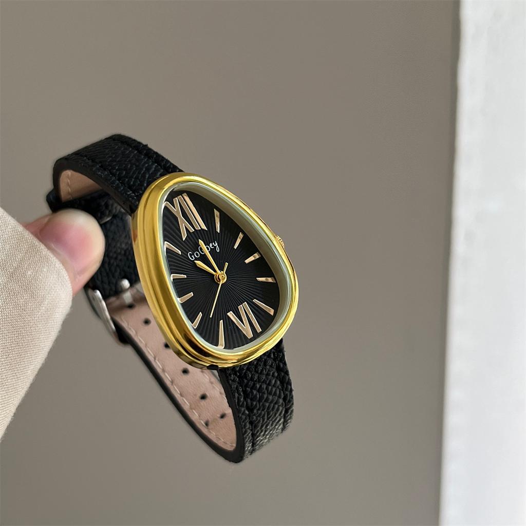 Fashion Brand Women Watch Snake Head Female Quartz Watches Luxury Gift Ladies Red Leather Strap Wristwatch Dropshipping Clock