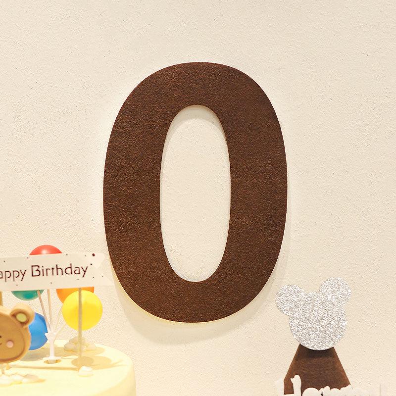 Minimalist Baby Photo Props for Milestones: Newborn, 100 Days, and First Birthday
