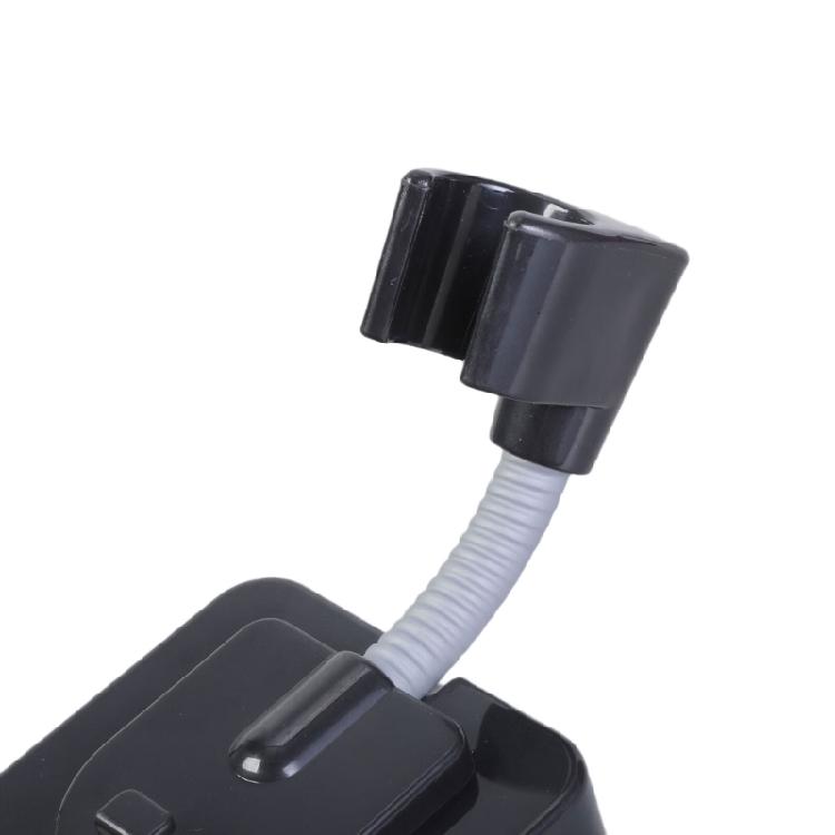 Adjustable Angle Wall Mounted Shower Head Holder No Drill Installation Strong Adhesive Bathroom Shower Head Bracket Rack