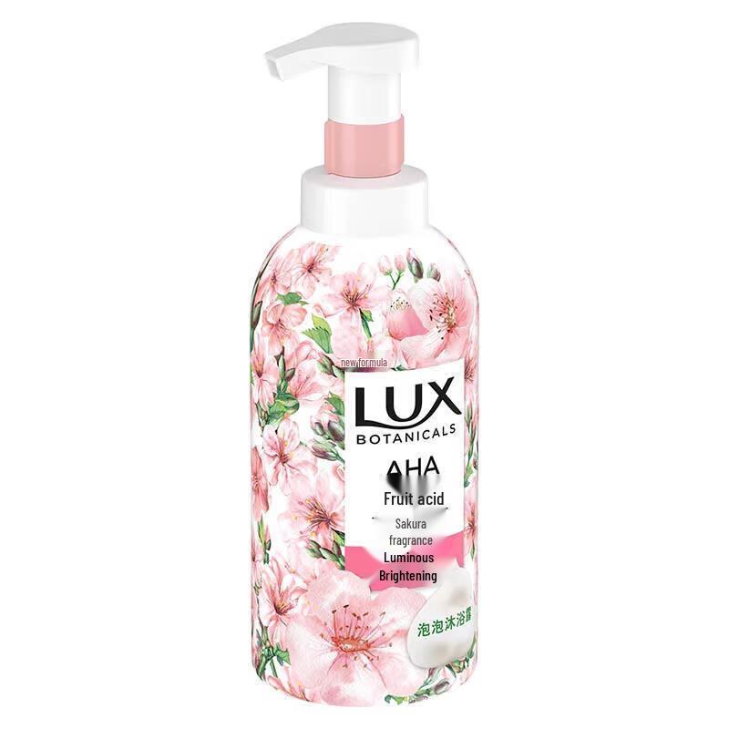 Lux Plant Extract Shower Gel Freesia & Cherry Blossom Twin Pack
