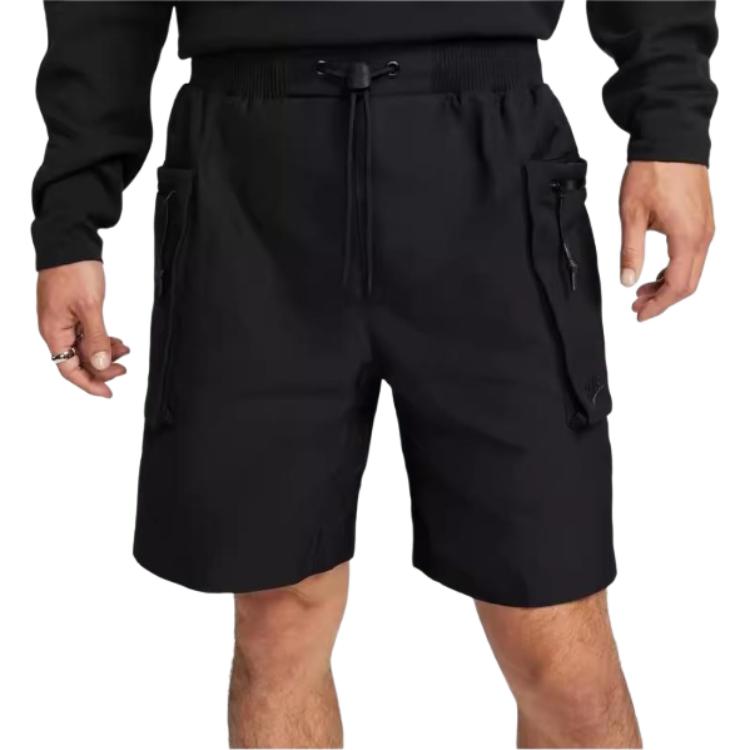 Puma Lightweight Breathable Casual Sports Cargo Shorts Men Shorts Black 677388-01