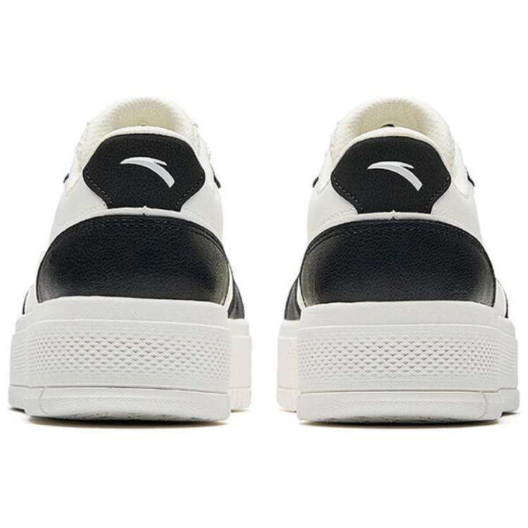 Anta Jelly 2 Slip Resistant, Abrasion Resistant, Lightweight Low Top Skateboard Shoes Women's White Black 122528032-7
