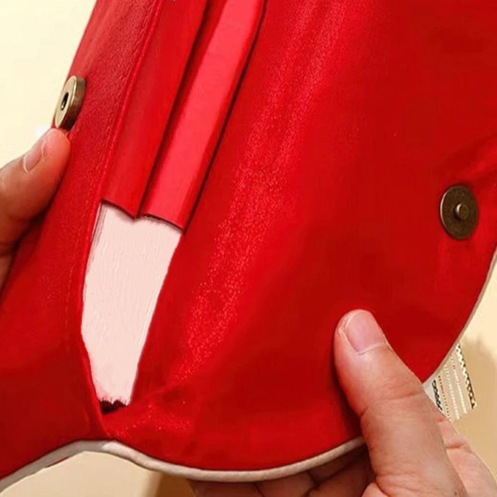 Brocade Cloth Tassel Brocade Red Envelope Spring Festival New Year Money Bag  Lady Girls Women