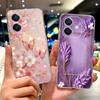 For Oppo A3 A3x 4G Case CPH2641 Luxury Fashion Painted Cover Clear Silicone Phone Case For Oppo A3x OppoA3 OppoA3x 4G Soft Shell