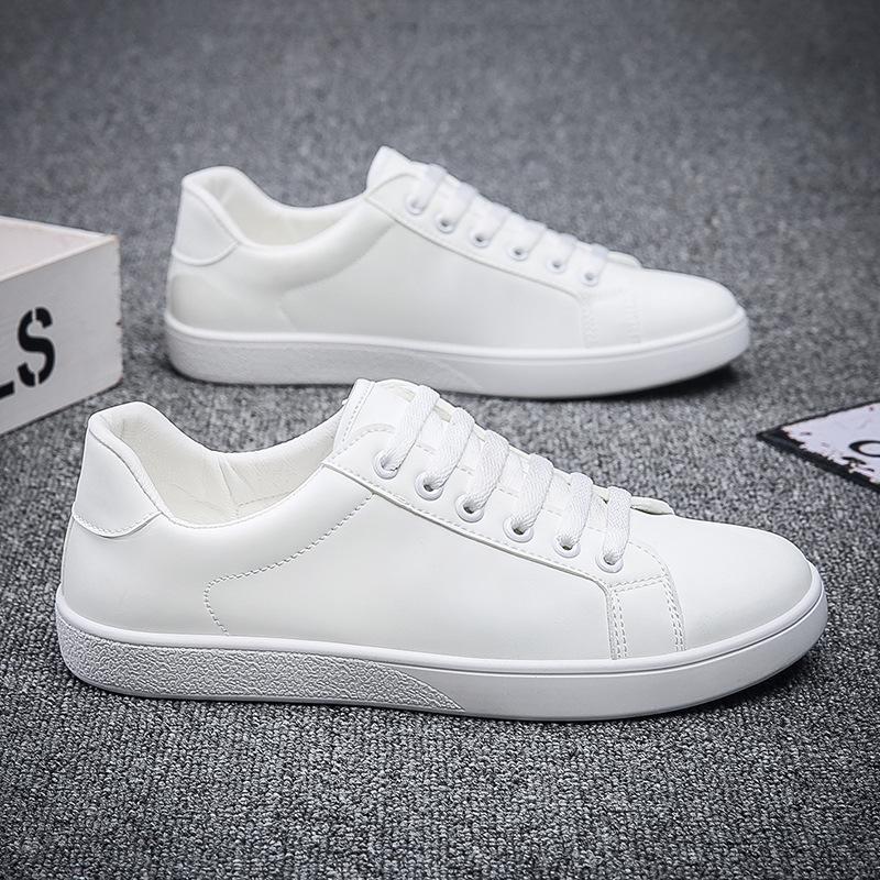 2025 Frühling Herren Koreanischer Stil Weiße Sneaker - Jugendlicher Casual Modetrend