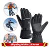 Touch Screen Heated Gloves Battery Powered Electric Heated Gloves Warm Heated Gloves Waterproof 3 Gear Temperature for Men Women