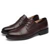 Men's Cross-Border Leather Formal Shoes - Soft Sole, Casual, Lace-up, Top Layer Cowhide, New Style