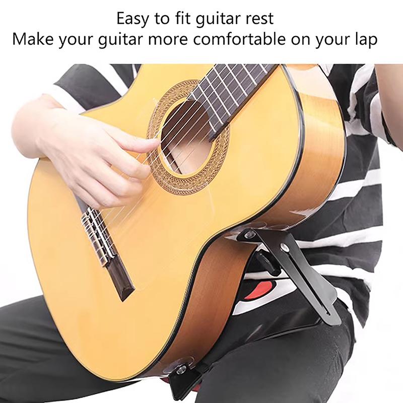 1ks Akustická kytara Podnožka Stojan na klasickou kytaru Opěrka zad pro klasickou kytaru Rám Podpěra Polštář Stojan Podložka pod nohu pro kytaru