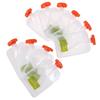 10Pcs Resealable Fresh Squeezed Pouches Baby Weaning Food Puree Reusable Squeeze