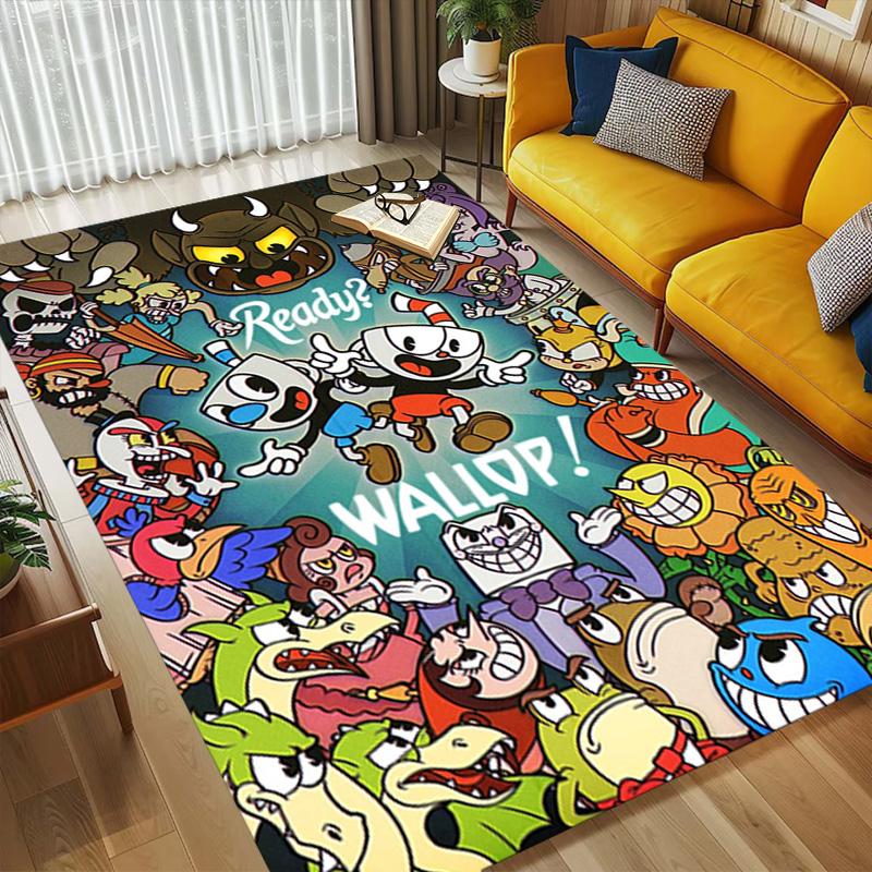 Cartoon Characters Living Room Nonslip Area Rug Soft Carpet For Bedroom Game Playroom Sofa Office Home Decor Doormat Christmas Gift C930977