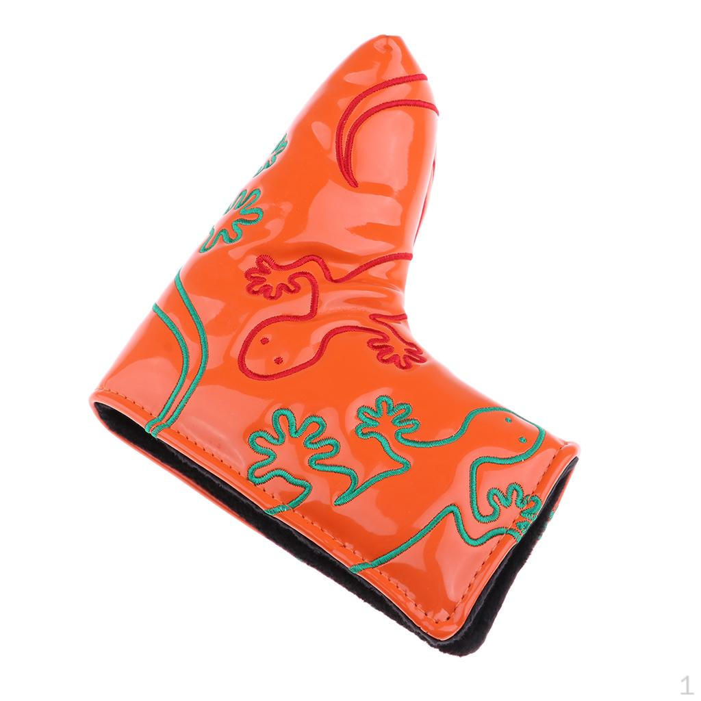Covers Animal Embroidery Headcover Golf s ive Cover Orange