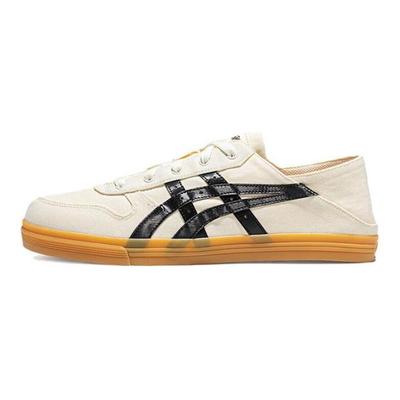 Aaron Comfortable Versatile Low-Top Skate Shoes Unisex Sneakers Off-White Black 1203A556-750