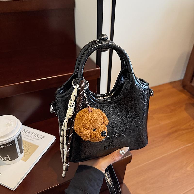 Popular Fashion Bag Women's Handbag 2025 New Messenger Bag Bucket Bag High-end Texture Simple Temperament Bag