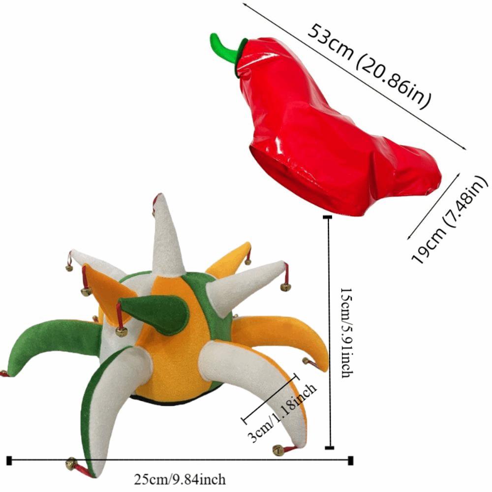 Masquerade Carnival Hat Tentacle Shaped Clown Hat Creative Party Hat  Party