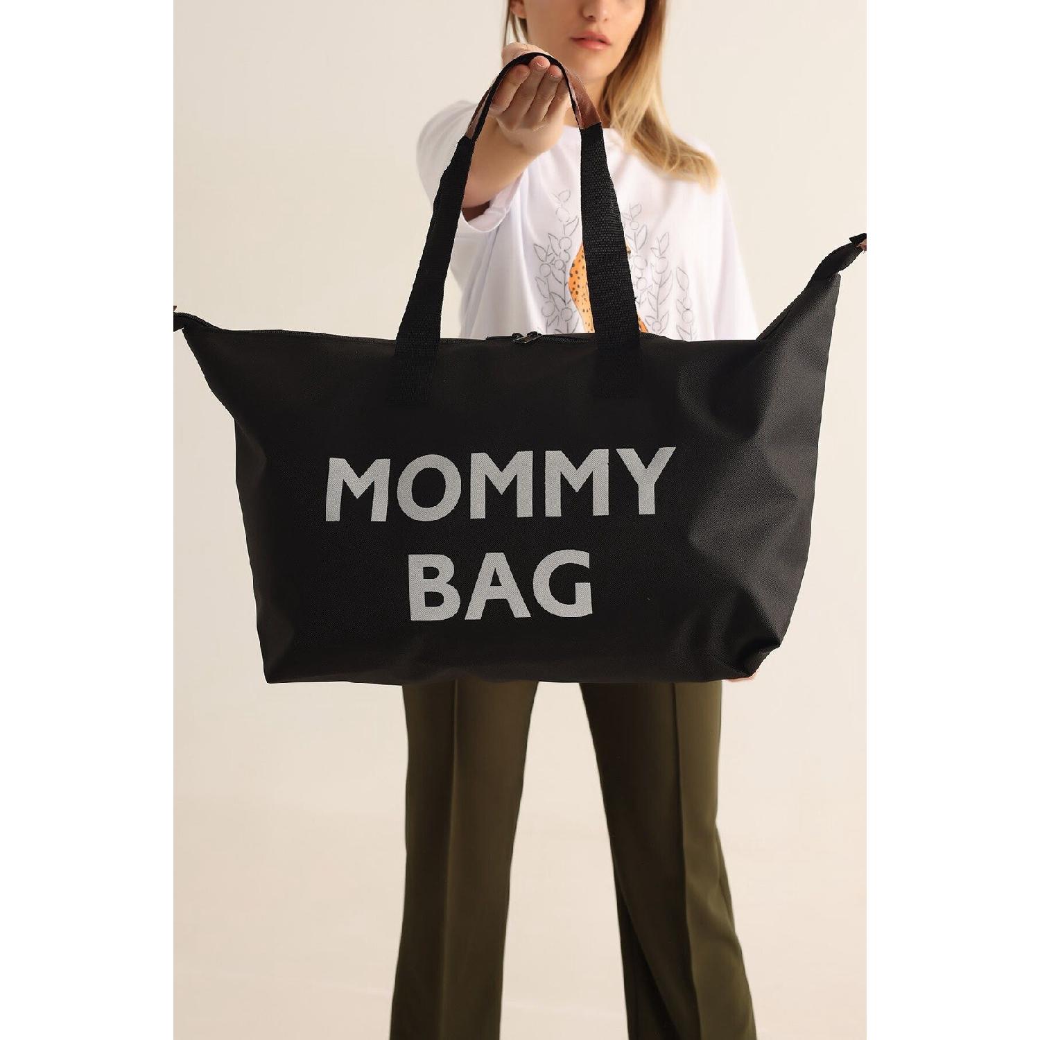 

Mother Baby - Mommy Bag Черная сумка через плечо большого размера