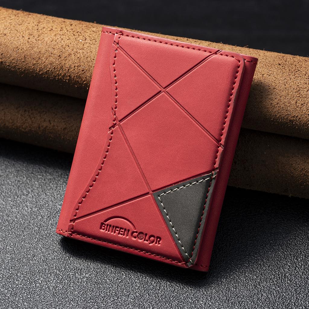 EUCAGR Artificial leather credit card magnetic elastic wallet(5 card slot)with strong magnetic accessories | ID card clip wallet